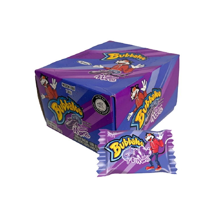 CHICLE BUBBALOO MORA