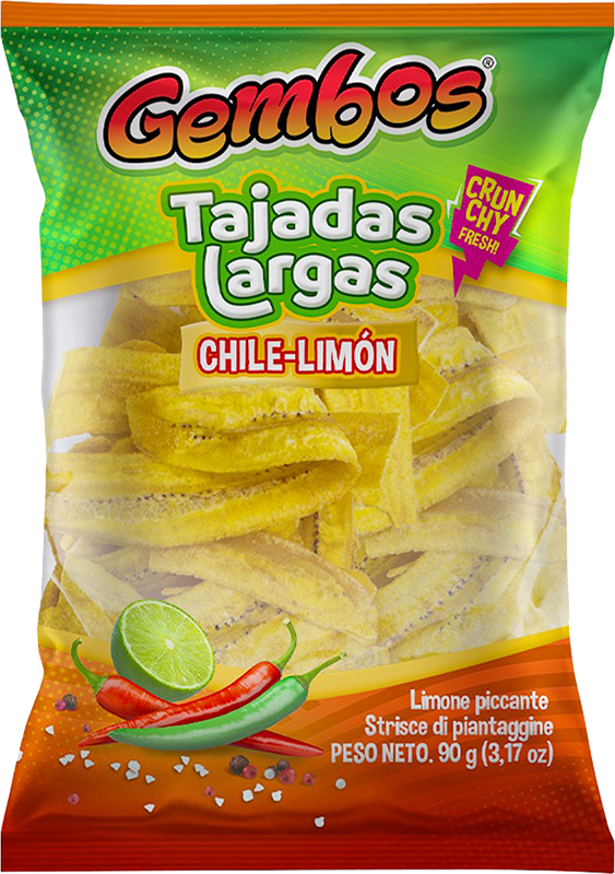 GEMBOS TAJADA LARGA CHILE Y LIMÓN