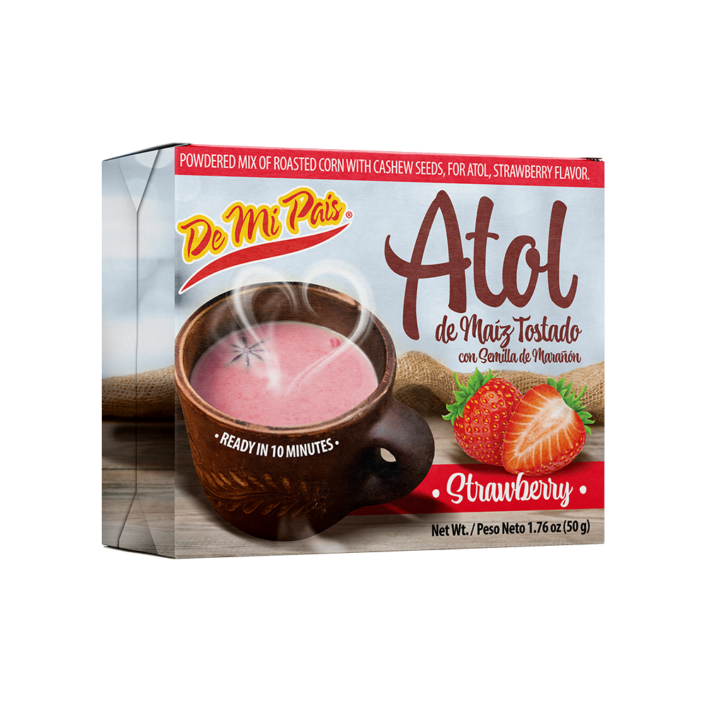 ATOL DE MAÍZ FRESA