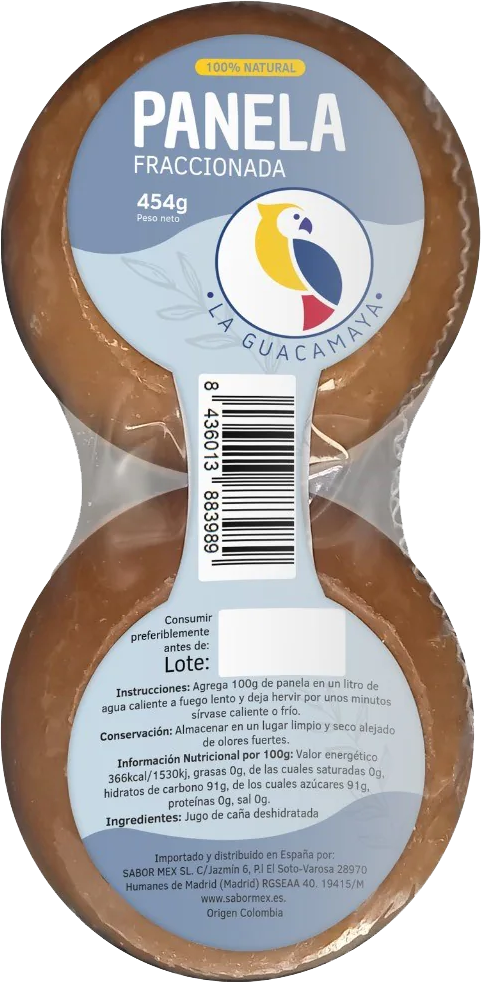 PANELA FRACCIONADA